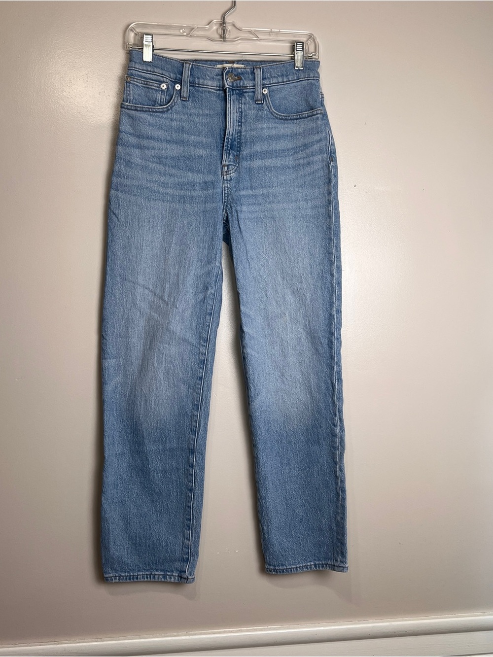 Madewell The Perfect Vintage Straight Jean Size 26, EUC